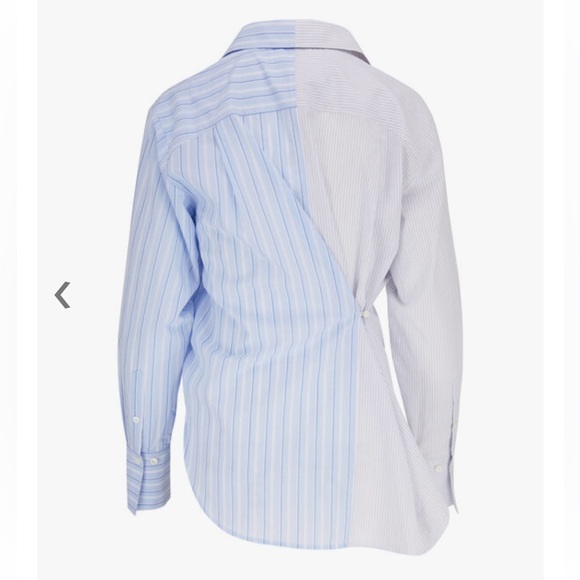 FRAME Le Mix Blanc Multi Oversized Shirt - Picture 5 of 11